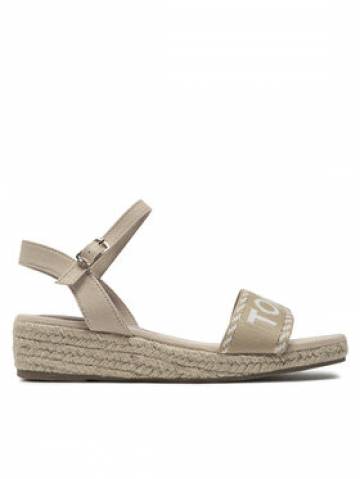 Tommy Hilfiger Еспадрильї Rope Wedge Sandal T3A7-33287-0890 S Бежевий Tommy Hilfiger Еспадрильї Rope Wedge Sandal T3A7-33287-0890 S Бежевий