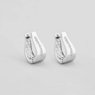 Серебряные серьги Minimal 29011р Серебряные серьги Minimal 29011р