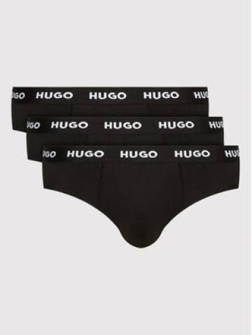 Hugo Набір з 3 пар сліпів 50469763 Чорний Hugo Набір з 3 пар сліпів 50469763 Чорний