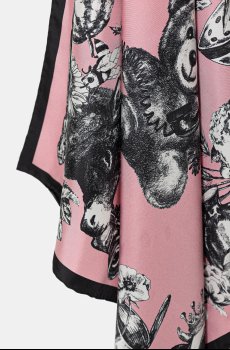 Шелковый платок Moschino