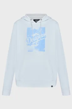 Белое худи LA DODGERS IN THE CLOUDS (унисекс) Белый M 47 Brand 646045WW-FS