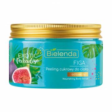 Питательный сахарный скраб для тела Bielenda Exotic Paradise Nourishing Body Scrub Figa Инжир, 350 г Питательный сахарный скраб для тела Bielenda Exotic Paradise Nourishing Body Scrub Figa Инжир, 350 г