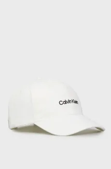 Мужская белая кепка EMBROIDERY Белый ONESIZE Calvin Klein LV04D5003G