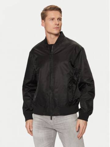Armani Exchange Куртка бомбер XM000195 AF12011 UC001 Чорний Regular Fit Armani Exchange Куртка бомбер XM000195 AF12011 UC001 Чорний Regular Fit