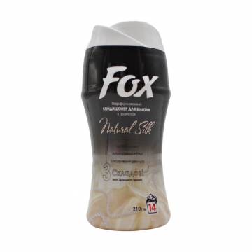 Парфюмированный кондиционер для стирки Fox Natural Silk в гранулах, 14 стирок, 210 г Парфюмированный кондиционер для стирки Fox Natural Silk в гранулах, 14 стирок, 210 г