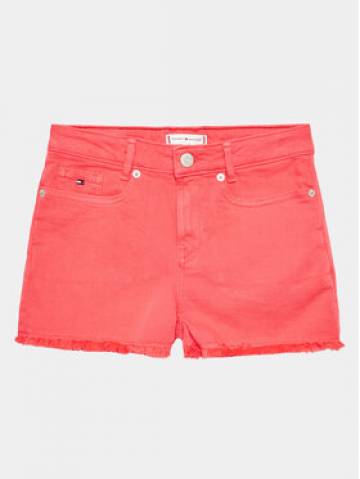 Tommy Hilfiger Джинсові шорти Harper KG0KG07242 D Рожевий Regular Fit Tommy Hilfiger Джинсові шорти Harper KG0KG07242 D Рожевий Regular Fit