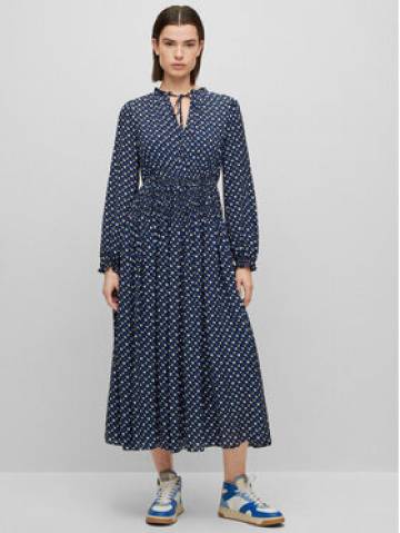 Boss Повсякденна сукня Dasota1 50489738 Cиній Relaxed Fit Boss Повсякденна сукня Dasota1 50489738 Cиній Relaxed Fit