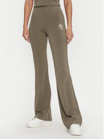 Guess Штани з тканини Elea V4YB01 KCDN0 Коричневий Slim Fit Guess Штани з тканини Elea V4YB01 KCDN0 Коричневий Slim Fit