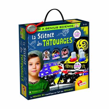 Детский игровой набор LISCIANI Im A Genius Наука о тату, от 7 лет, 28.5*28.5*6.7 см (6337489) Детский игровой набор LISCIANI Im A Genius Наука о тату, от 7 лет, 28.5*28.5*6.7 см (6337489)