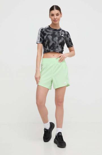 Футболка для бега adidas Performance Own the Run цвет серый Футболка для бега adidas Performance Own the Run цвет серый