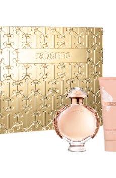 Парфюмированный набор Rabanne Olympea Set женский (парфюмированная вода, 80 мл + лосьон для тела, 100 мл)