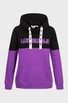 Женское фиолетовое худи Фиолетовый XL Lonsdale 117329