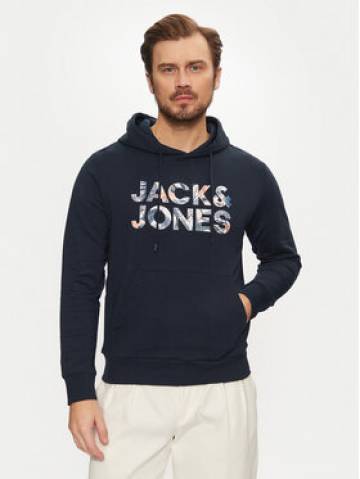 Jack&Jones Світшот Bryan 12268128 Cиній Relaxed Fit Jack&Jones Світшот Bryan 12268128 Cиній Relaxed Fit