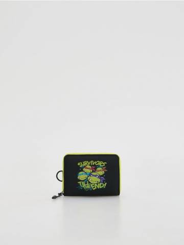 Reserved - Гаманець Teenage Mutant Ninja Turtles - чорний - 250GG-99X Reserved - Гаманець Teenage Mutant Ninja Turtles - чорний - 250GG-99X