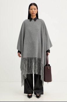 Шерстяное пончо Liviana Conti