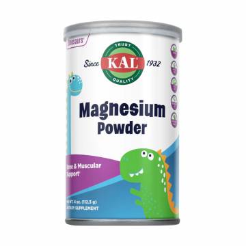 Детский магний KAL Magnesium Powder 200 мг без вкуса, 112.5 г Детский магний KAL Magnesium Powder 200 мг без вкуса, 112.5 г