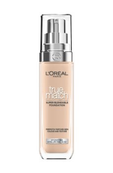 Легкий тональный крем для лица LOreal Paris True Match Super Blendable Foundation, SPF 16, с гиалуроновой кислотой 3D3W, 30 мл