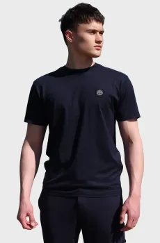 Чоловіча синя футболка  STONE ISLAND Синий S Stone Island L1S152100027-V0020