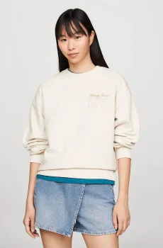 Женский белый свитшот TJW RLX SPORT ESSENTIAL CREW Белый XS Tommy Jeans DW0DW17788