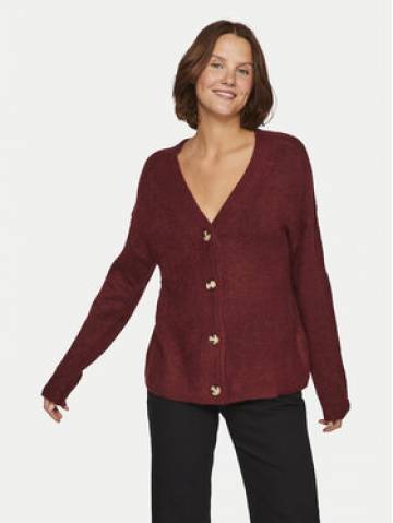Vila Кардиган 14101549 Червоний Regular Fit Vila Кардиган 14101549 Червоний Regular Fit