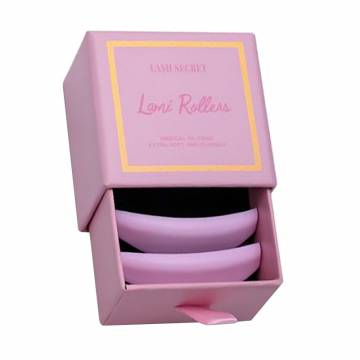 Бигуди для ламинирования ресниц Lash Secret Lami Rollers розовые, размер L, 1 пара Бигуди для ламинирования ресниц Lash Secret Lami Rollers розовые, размер L, 1 пара