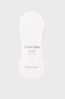 Мужские белые следы (2 пары) Белый 39-42 Calvin Klein 701218708