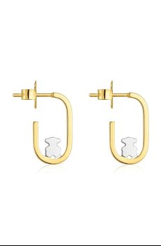 Позолоченные серьги Tous