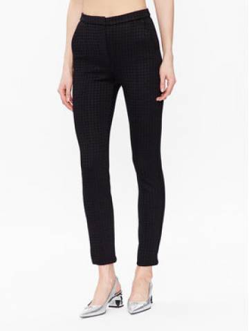 KARL LAGERFELD Штани з тканини 226W1000 Чорний Slim Fit KARL LAGERFELD Штани з тканини 226W1000 Чорний Slim Fit