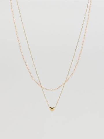 Reserved - Набір намист - білий - 412FD-00X