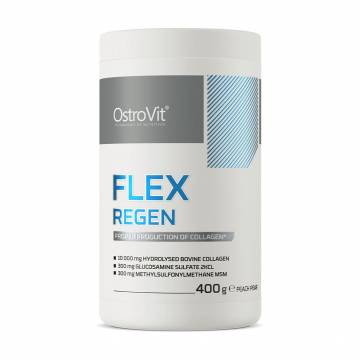 Витаминно-минеральный комплекс OstroVit Supreme Pure Flex Regen со вкусом персика и груши, в порошке, 400 г