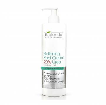 Смягчающий крем для ног Bielenda Professional Foot Program Softening Foot Cream с 20% мочевиной и салициловой кислотой, 500 мл Смягчающий крем для ног Bielenda Professional Foot Program Softening Foot Cream с 20% мочевиной и салициловой кислотой, 500 мл