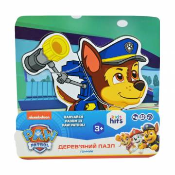 Деревянный пазл KidsHits Paw Patrol Гонщик, 14.8*14.8*0.6 см, от 3 лет (KH20/053) Деревянный пазл KidsHits Paw Patrol Гонщик, 14.8*14.8*0.6 см, от 3 лет (KH20/053)