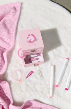 Органайзер для прикрас з мотивом єдинорога - рожевий