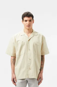 Мужская бежевая рубашка Бежевый 42 Lacoste CH0512E8M