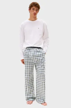 Мужская пижама (лонгслив, брюки) WOVEN Разноцветный L Tommy Hilfiger UM0UM03663