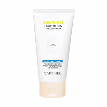 Пенка для умывания Carenel Egg White Pore Clinic Cleansing Foam, 150 мл Пенка для умывания Carenel Egg White Pore Clinic Cleansing Foam, 150 мл