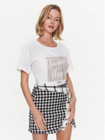 Liu Jo Футболка WA3277 JS923 Білий Regular Fit Liu Jo Футболка WA3277 JS923 Білий Regular Fit