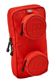 Бананка LEGO Lifestyle Brick 1x2 червона (5711013153939)