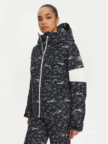 Rossignol Лижна куртка Wispile RLNWJ22 Чорний Regular Fit Rossignol Лижна куртка Wispile RLNWJ22 Чорний Regular Fit