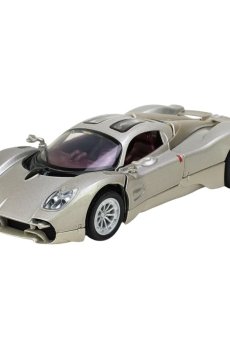 Автомодель Автопром Pagani Utopia, 1:32, в коробке, со светом и звуком, серая, от 3 лет, 14*6*3 см (68727)