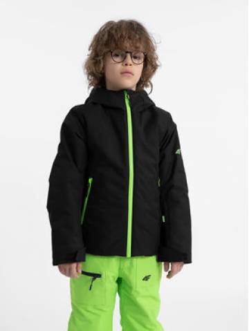 4F Лижна куртка 4FJAW23TTJAM297 Чорний Regular Fit 4F Лижна куртка 4FJAW23TTJAM297 Чорний Regular Fit