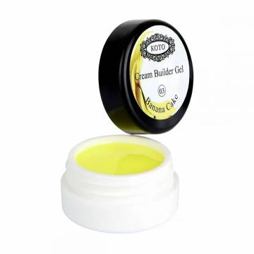 Строительный крем-гель для ногтей KOTO Cream Builder Gel 03 Banana Cake, 5 мл Строительный крем-гель для ногтей KOTO Cream Builder Gel 03 Banana Cake, 5 мл