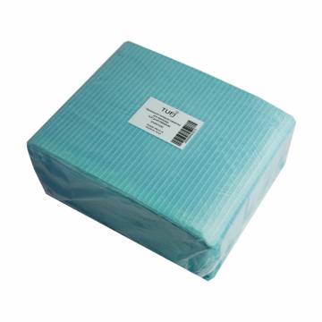 Бумажные салфетки для маникюра Tufi Profi Premium влагостойкие, голубые, 40*32 см, 50 шт Бумажные салфетки для маникюра Tufi Profi Premium влагостойкие, голубые, 40*32 см, 50 шт