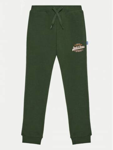 Jack&Jones Junior Спортивні штани Logo 12258851 Зелений Slim Fit Jack&Jones Junior Спортивні штани Logo 12258851 Зелений Slim Fit