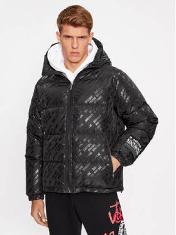 Just Cavalli Пуховик 75OAUD16 Чорний Regular Fit Just Cavalli Пуховик 75OAUD16 Чорний Regular Fit