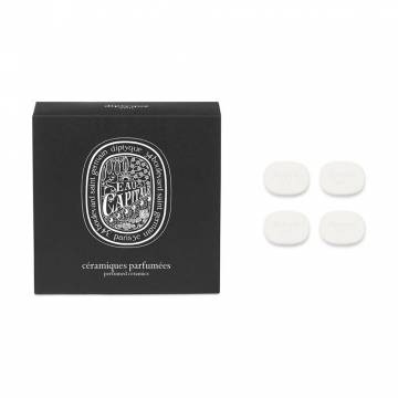 Сменные блоки для парфюмированной броши Diptyque Eau Capitale унисекс, 4 шт Сменные блоки для парфюмированной броши Diptyque Eau Capitale унисекс, 4 шт