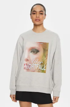 Женский серый свитшот Серый XS HUGO 50534260;064