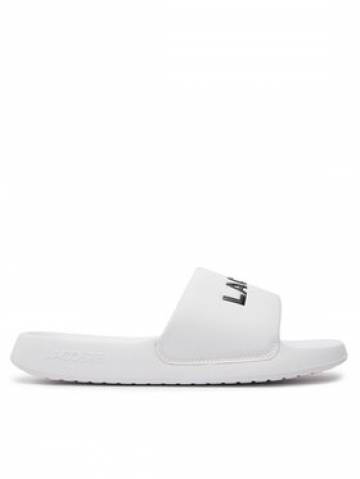 Lacoste Шльопанці Serve Slide 1.0 747CMA0025 Білий Lacoste Шльопанці Serve Slide 1.0 747CMA0025 Білий