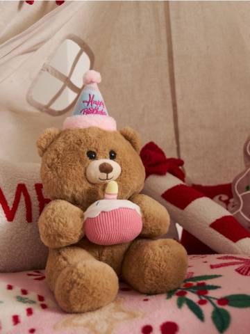 М’яка іграшка ведмедик - різнобарвний