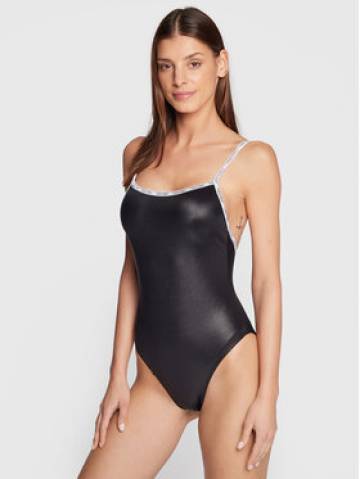 Calvin Klein Swimwear Купальник KW0KW01958 Чорний Calvin Klein Swimwear Купальник KW0KW01958 Чорний